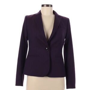 Banana Republic Women's Purple Suit Jacket